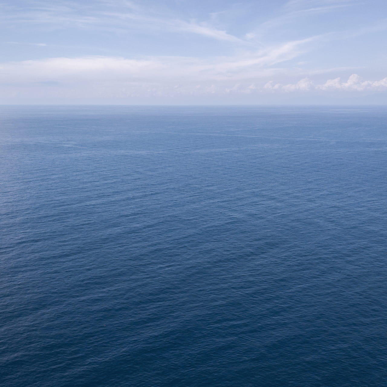 The ocean from the air